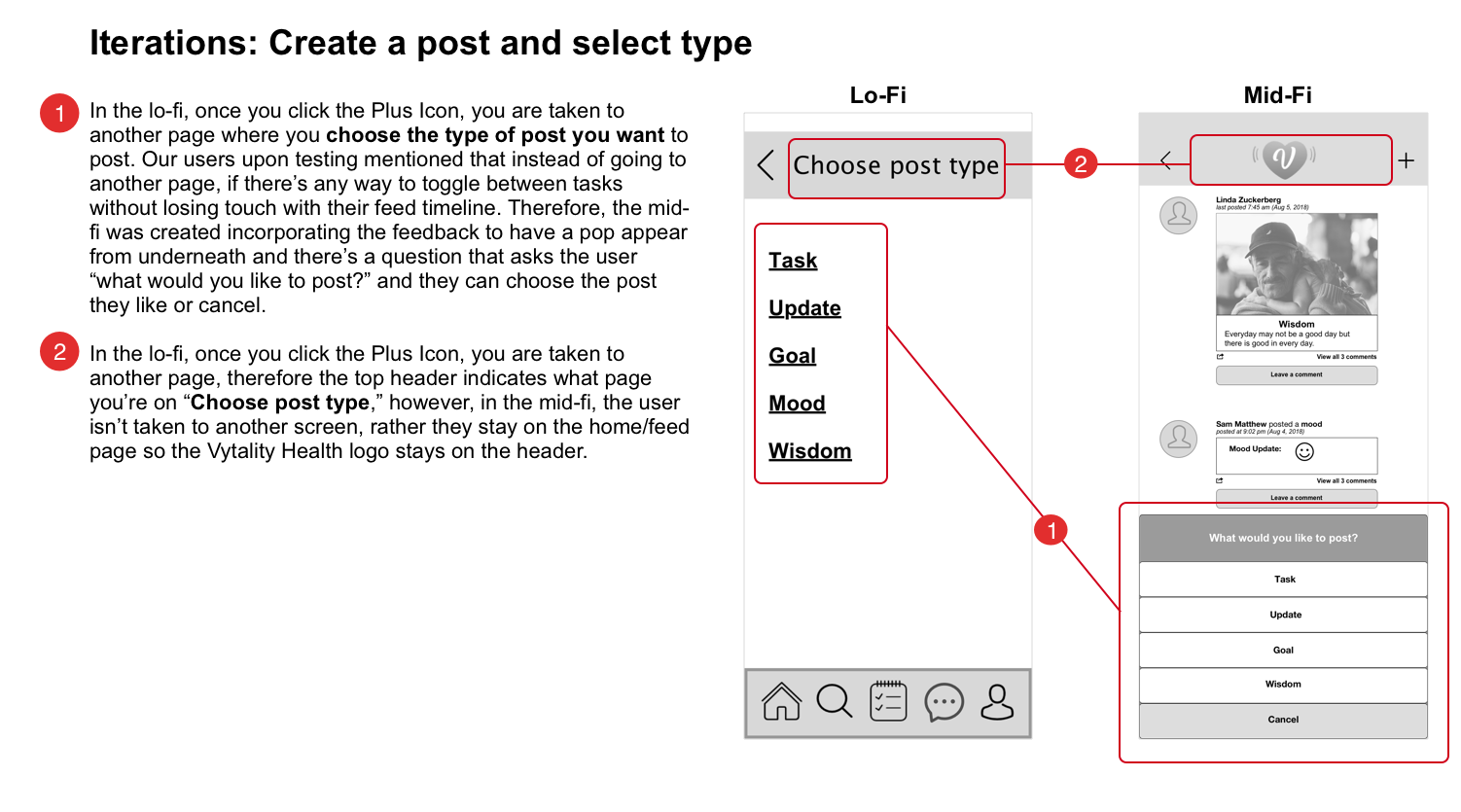 Create post — select post type
